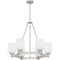 Quoizel Penning Chandelier 6 Lights Brushed Nickel PNG5028BN - alternate 2